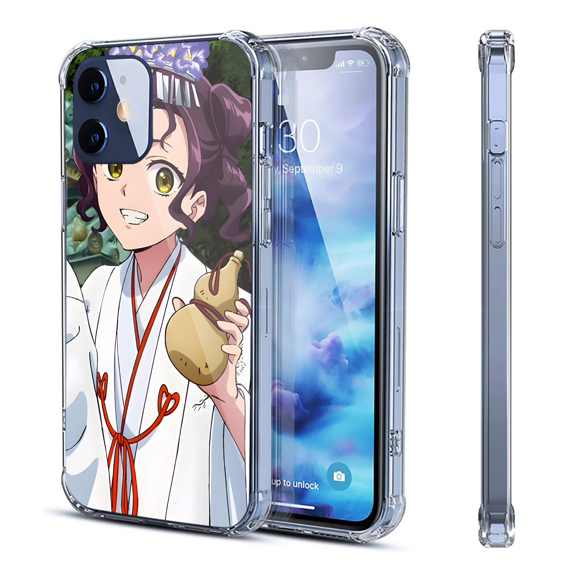 （画像用） 薬屋のひとりごと The Apothecary Diaries 【iPhone 12シリーズ対応】透明スマホケース（クリアソフトケース）
